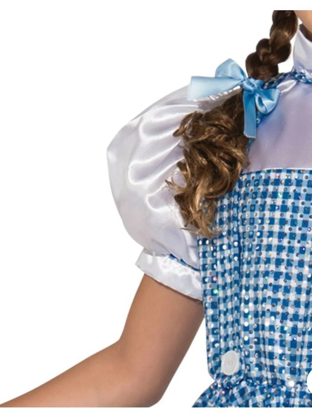 The Wizard of Oz Dorothy Kids' Halloween Costume Dress with Hair Bow